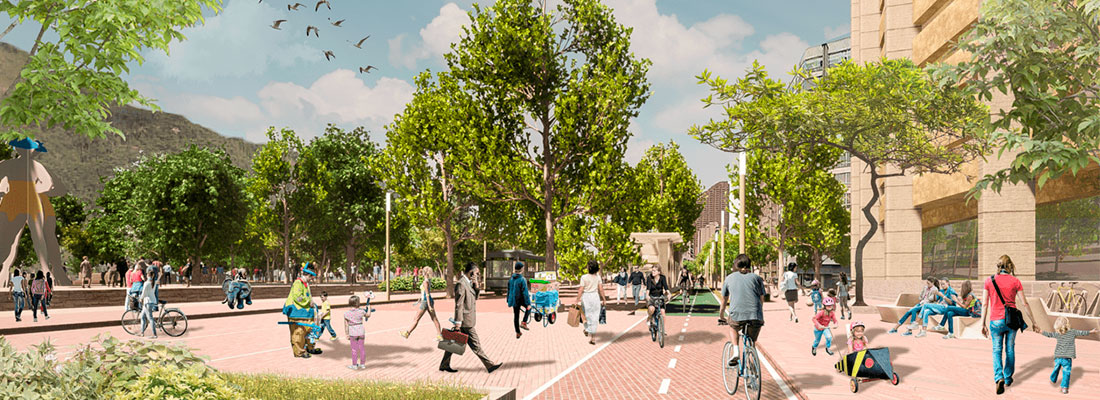 Distrito suspende licitaciones de los tramos uno y dos del Corredor Verde de la Carrera S&eacute;ptima