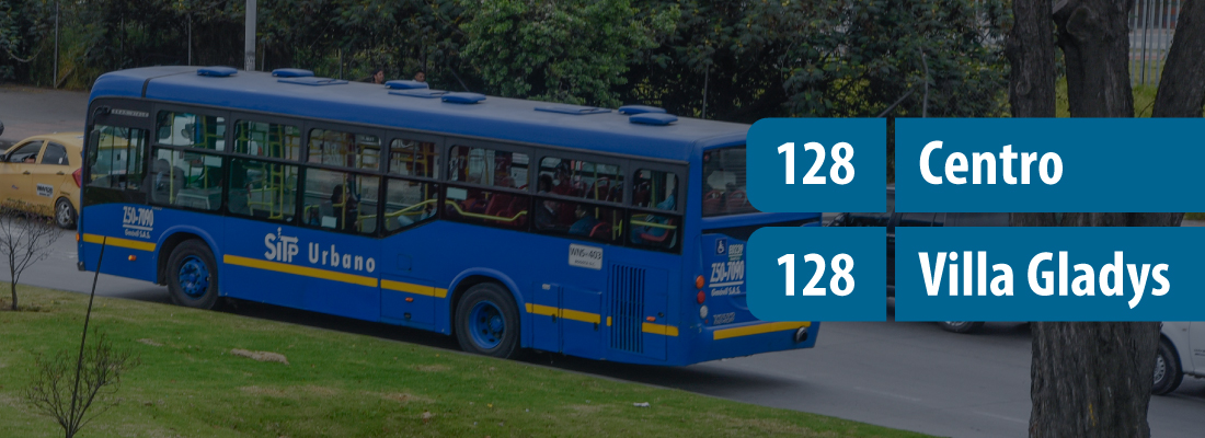 Servicio zonal 128 Centro - Villa Gladys cambia su recorrido