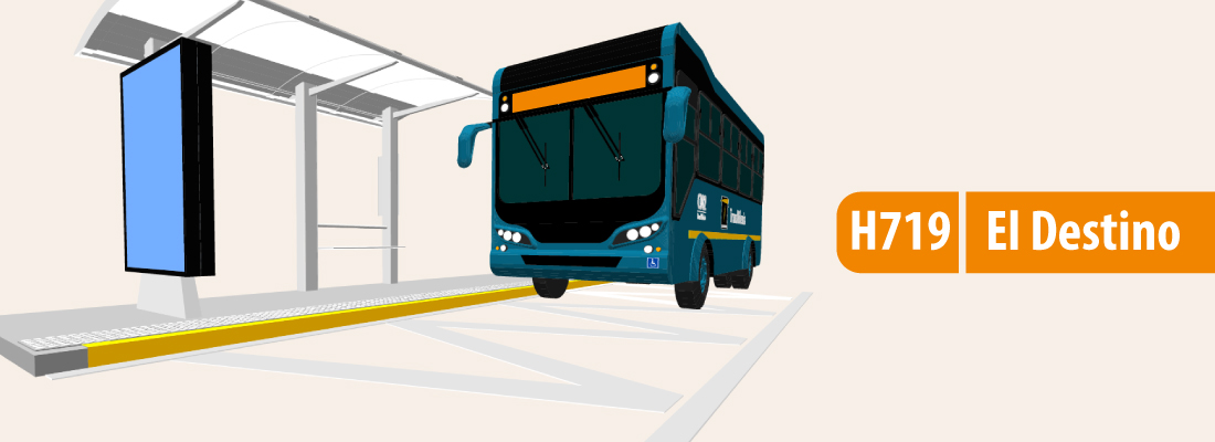 Servicio H719 El Destino har&aacute; su recorrido los domingos