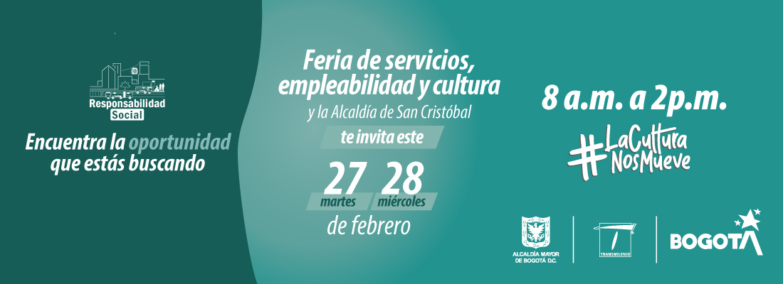 M&aacute;s de 300 vacantes disponibles en feria de servicios y empleo en el Portal 20 de Julio