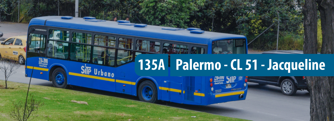 Estos son los servicios zonales que te llevan desde la Palermo hasta Jacqueline