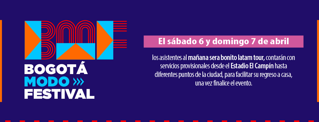 TransMilenio ofrece alternativas para los asistentes a los conciertos de Karol G