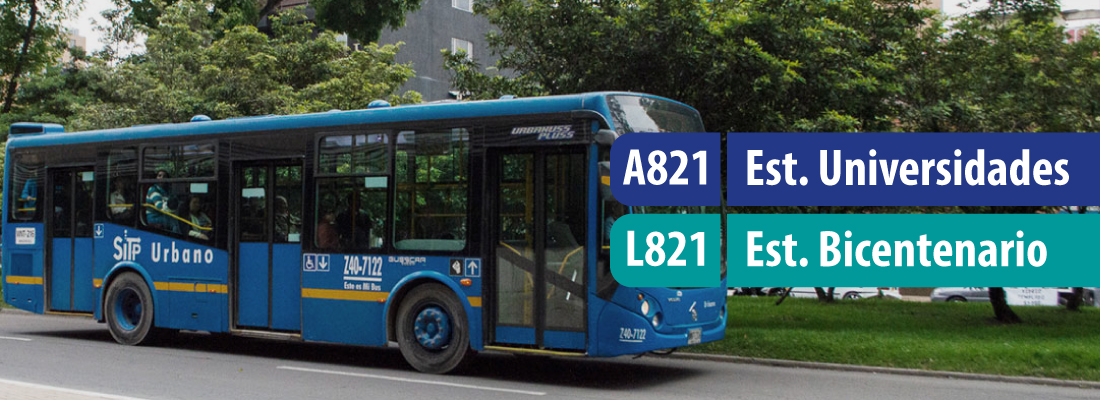 Servicio A821 - L821 modifica su operaci&oacute;n en Los Laches