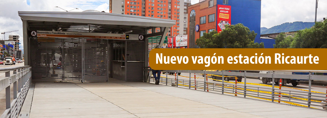 IDU y TransMilenio entregan vag&oacute;n 1 de la estaci&oacute;n Ricaurte