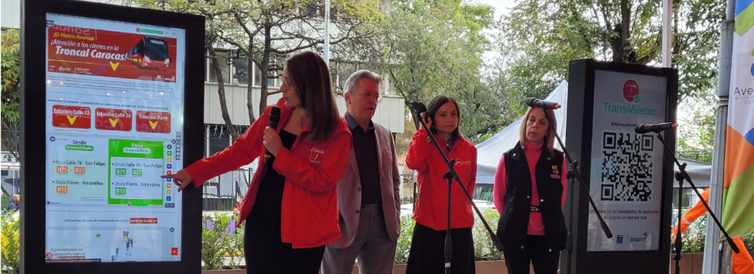 Alternativas de viaje para los usuarios y usuarias de la estaci&oacute;n Calle 72