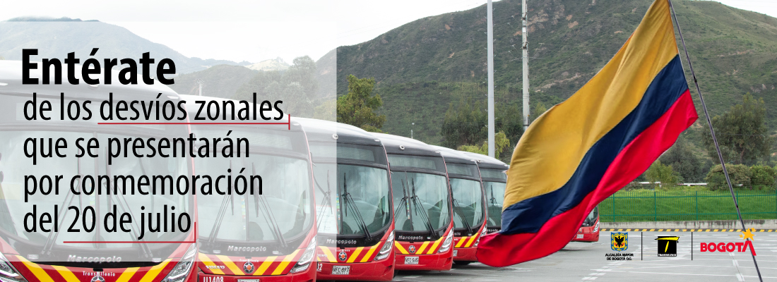 Desv&iacute;os operacionales por conmemoraci&oacute;n del D&iacute;a de la Independencia