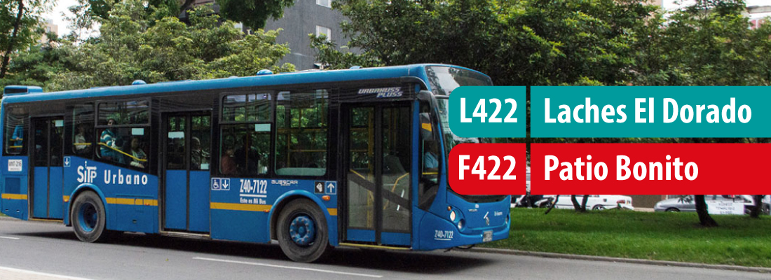Servicio L422 - F422 cambia su operaci&oacute;n