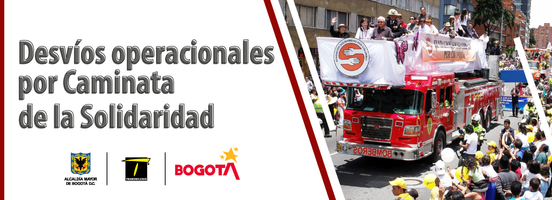 Desv&iacute;os en rutas zonales del transporte p&uacute;blico por Caminata de la Solidaridad 2024