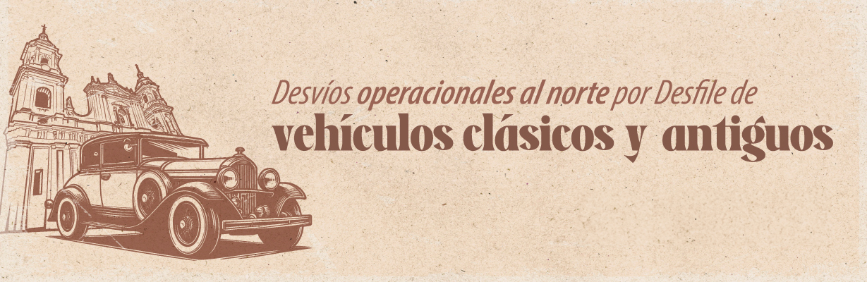 Desv&iacute;os en rutas zonales y cierres en el Eje Ambiental por desfiles y comparsas este s&aacute;bado