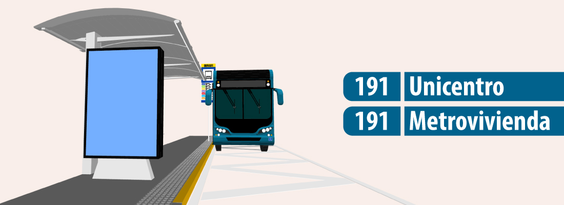 Servicio TransMiZonal 191 Unicentro - Metrovivienda modifica su operaci&oacute;n
