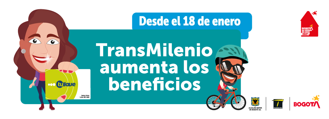 Beneficios de las tarifas de TransMilenio, TransMiCable y TransMiZonal