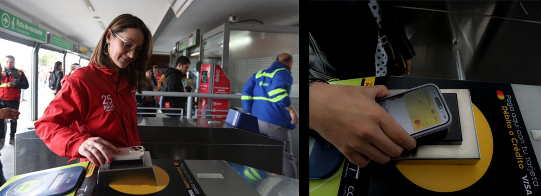 ABECÉ Piloto para pagar el pasaje con tarjetas débito o crédito