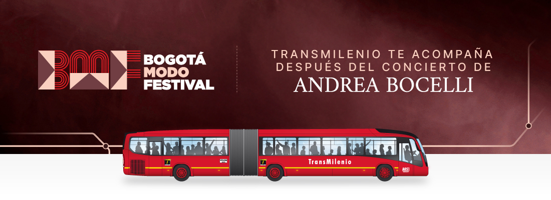 Servicios disponibles para después del concierto de Andrea Bocelli