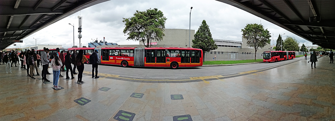 Ajuste de parada del servicio F28 en el Portal Norte