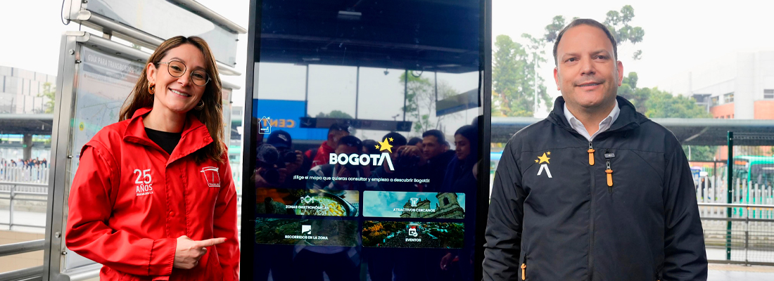 Bogotá lanza Mapas Turísticos Interactivos conectados con TransMilenio