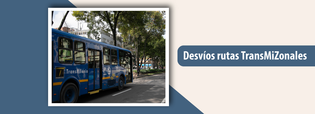 Desvió de tres rutas TransMiZonales por evento Todo Nuevo Solidario