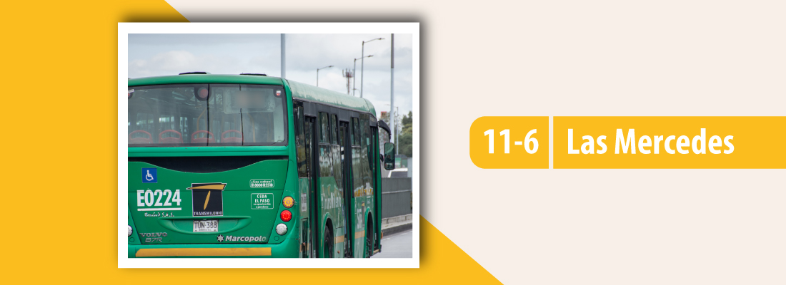 Servicio 11-6 Las Mercedes cambia su recorrido