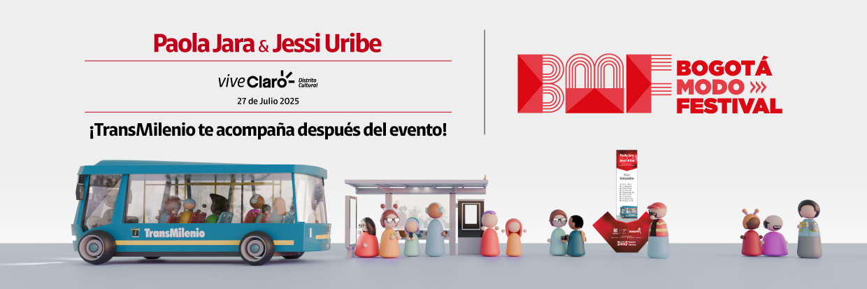 TransMi facilita la movilidad para los asistentes al concierto de Paola Jara & Jessi Uribe