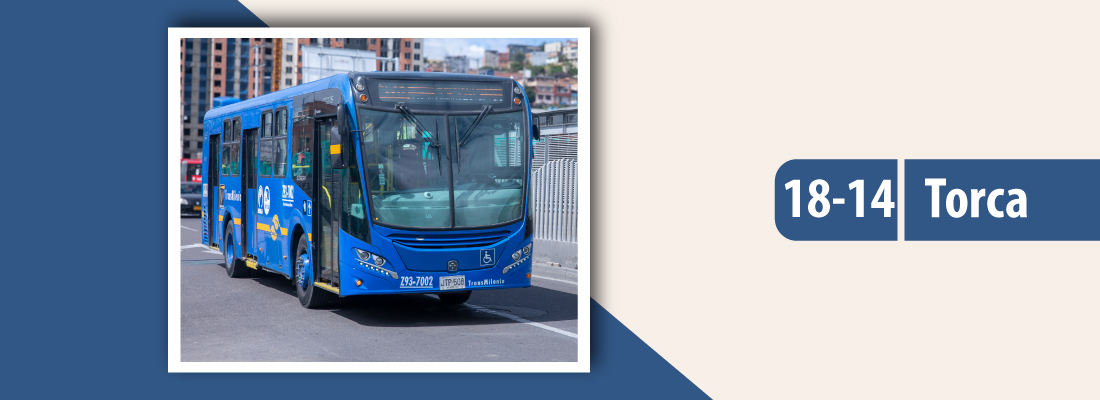 Servicio TransMiZonal 18-14 Torca mejora sus horarios