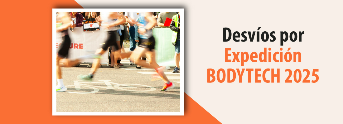 Desvíos TransMiZonales por Expedición BODYTECH 2025
