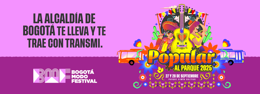 Bogotá facilita la movilidad de los asistentes al Festival Popular al Parque 2025