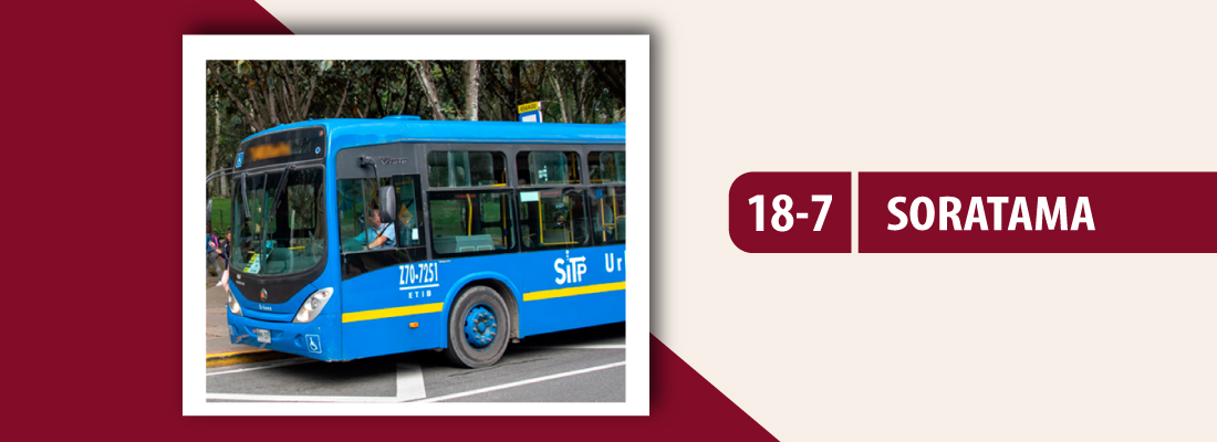 Servicio TransMiZonal 18-7 Soratama modifica sus horarios