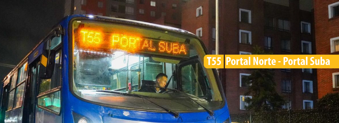 Bogotá estrena ajuste operacional de ruta TransMiZonal que conecta a Suba El Salitre con  los portales Suba y Norte