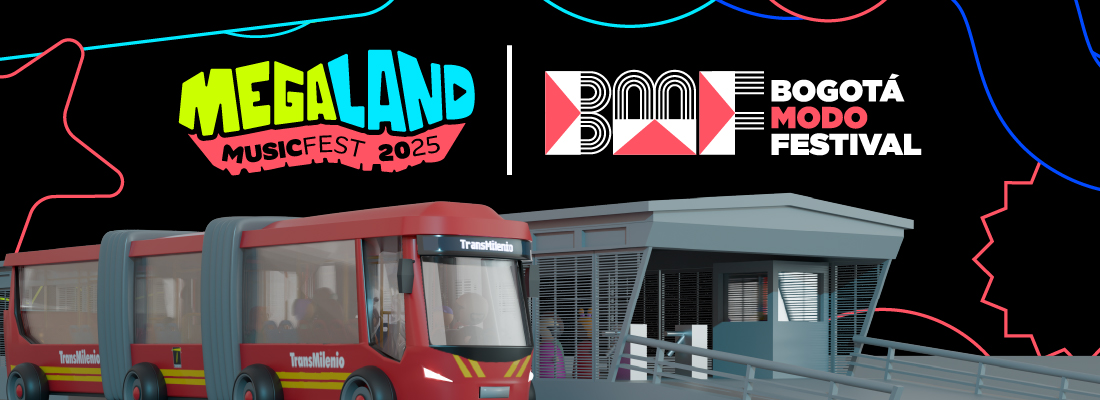 La Alcaldía de Bogotá y TransMi te acompaña antes y después del Megaland 2025